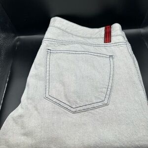 Isaia Light Gray Slim Straight Denim EU52